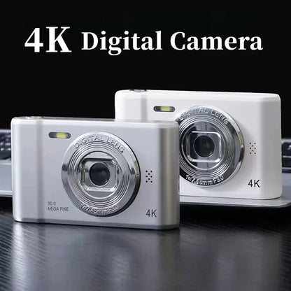 4K Digital Camera Travel Selfie Camara 50 Megapixels