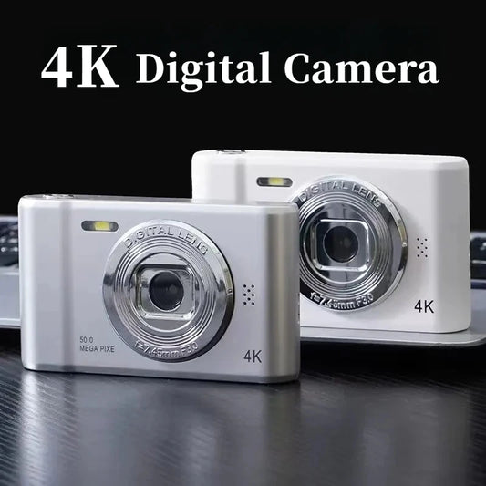 4K Digital Camera Travel Selfie Camara 50 Megapixels