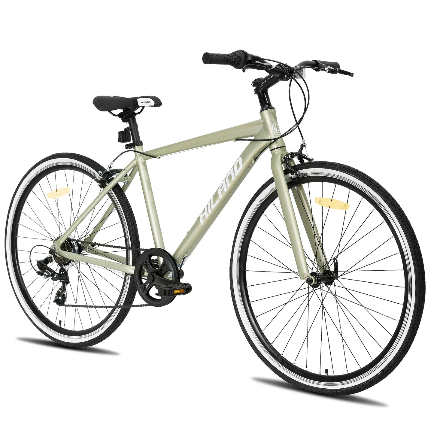 Hiland men's and women's hybrid bikes, Aluminum frame,