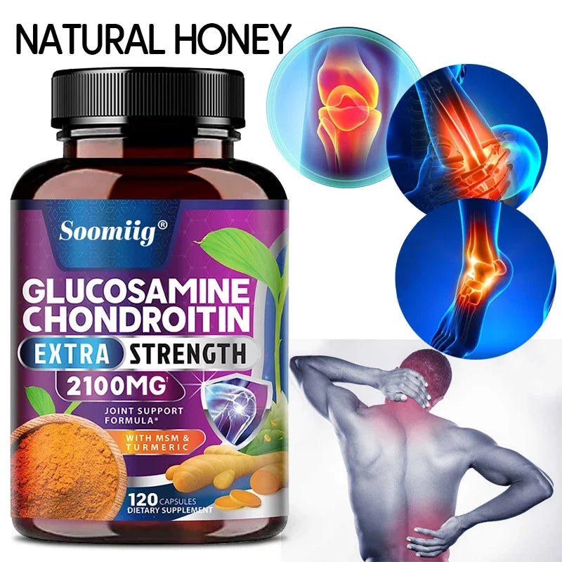 Glucosamine Chondroitin Turmeric MSM - Triple Strength,