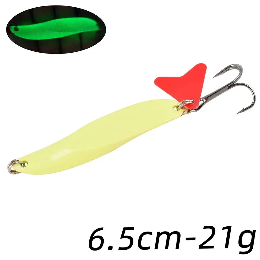 Aorace 7/10/14/18/21/28g Metal Spinner Spoon Fishing Lure