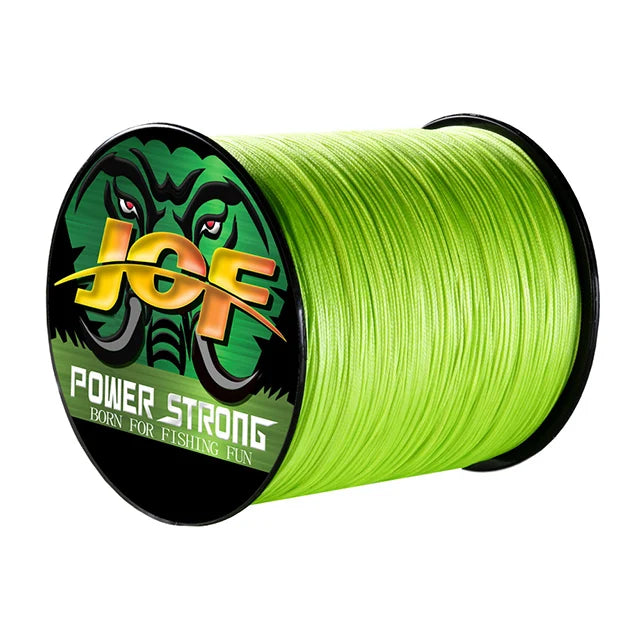 JOF 4 Braided x4 Strands 300M 100M Fly Fishing Line Multifilament