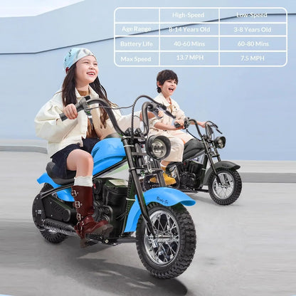 Electric Motorcycle for Kids 24v 250w Electric Dirt Bike
