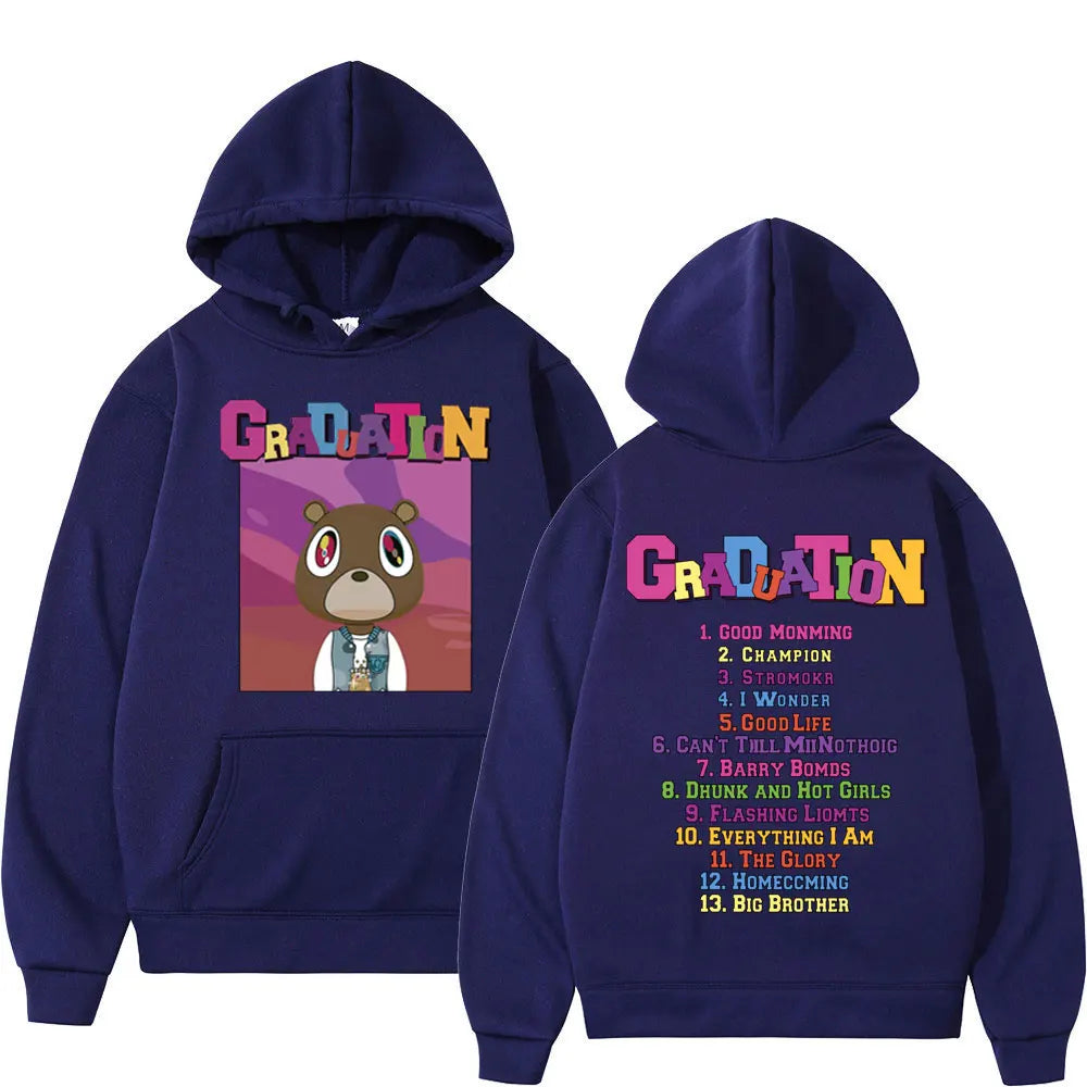 Rapper Kanye West Album Print Hood