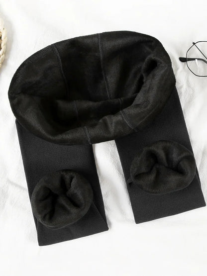 8 Colors S-XXL Winter Warm Leggings Women High Waist