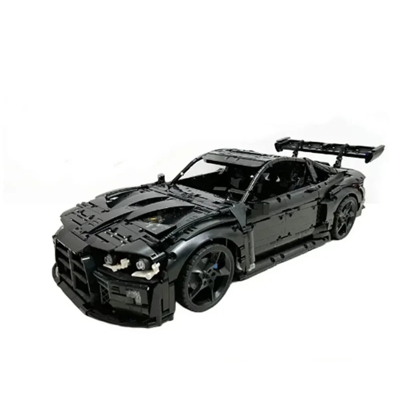 MOC-161785 Black M4 GT3 Super Sports Car Racing Block