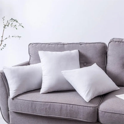 standard white bounce back pillow cushion