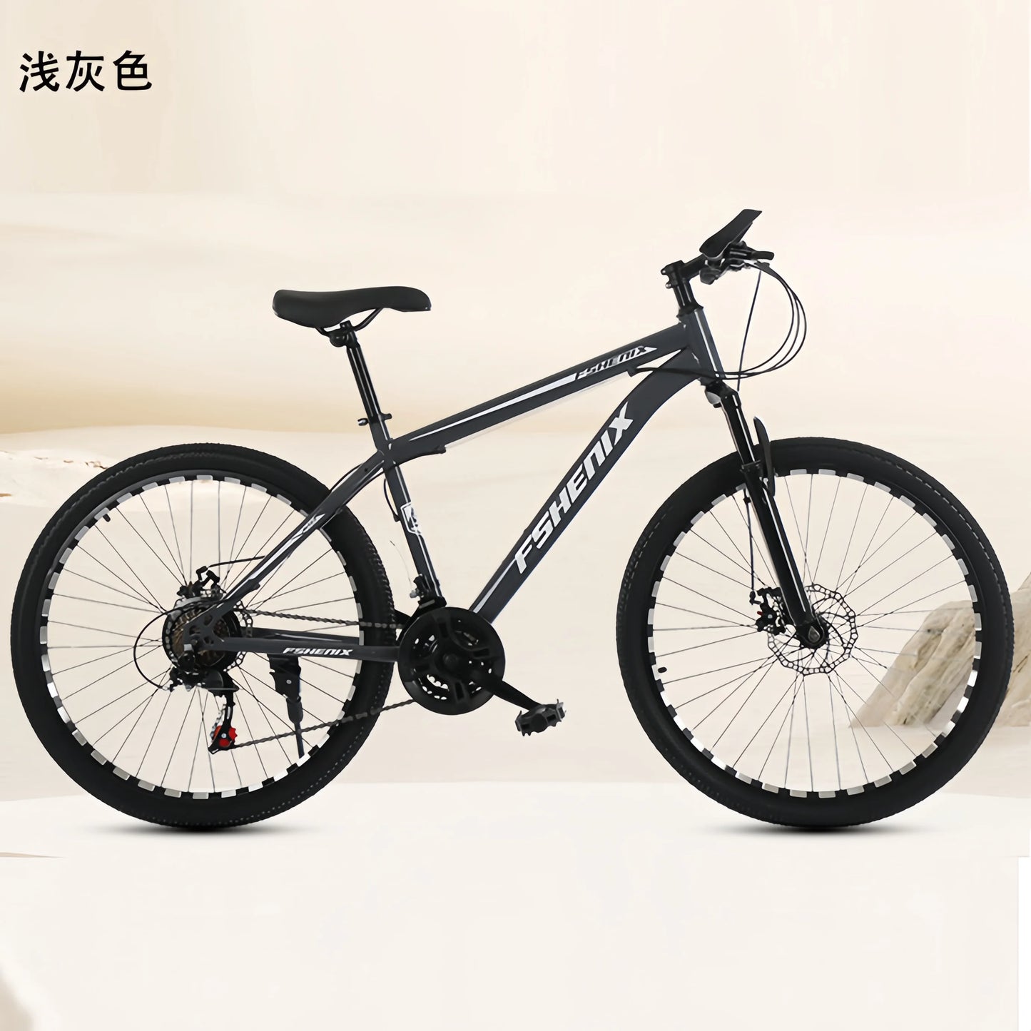 Adult wholesale mountain bikes, 24-inch and 26-inch, shock-absorbing,
