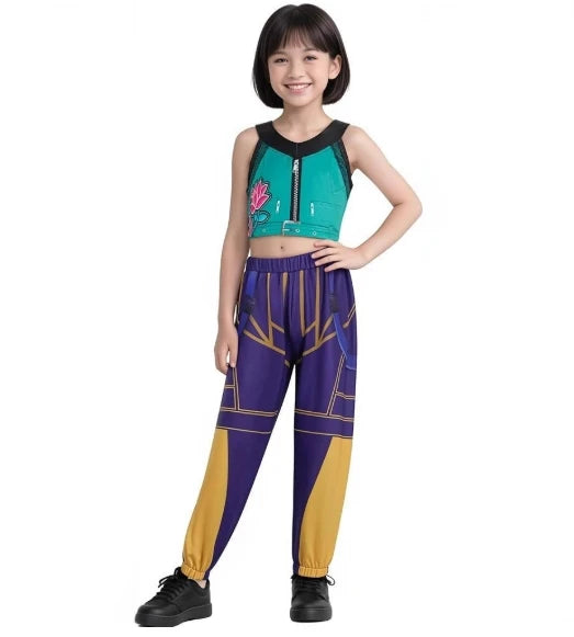 New K-POP Demon Hunter Cossplay Girls Costume