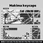 Makima Anime Keycaps Cartoon 129 Keys PBT Keycap Chreey Keycaps