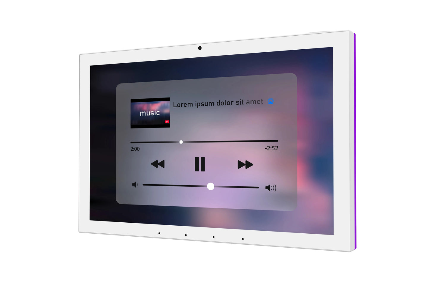 10.1 inch POE tablet wall mount android 14 smart home control panel,