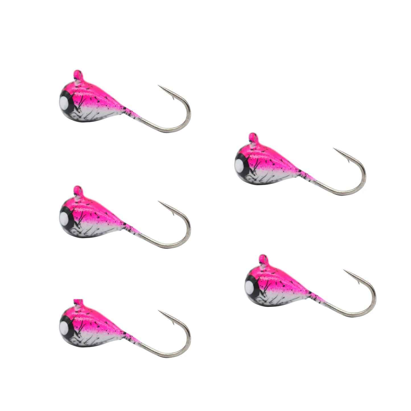 Tungsten Ice Jigs Glow Tungsten Ice Fishing Lure Jigs