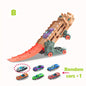 Transport Dinosaur Truck with Foldable Sliding Race