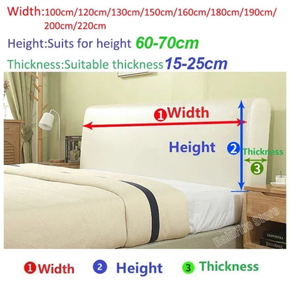 Bed Headboard Cover Thickened Soft-package