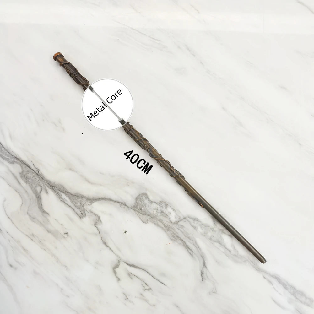 Anime Harri Pottee Show Metal Core Magic Dumbledore Wand