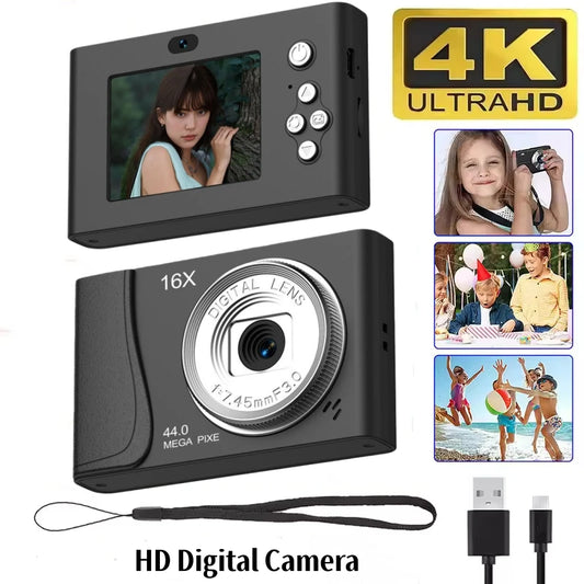4K Digital Camera 24 Million Pixels Children Camcorder