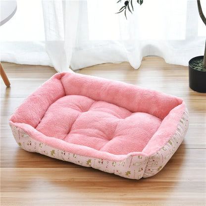 Pet Large Dog Bed Warm House Candy-colored
