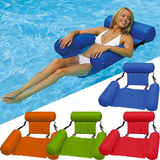 Inflatable Mattresses Water Swimming Hammock Lounge Chairs