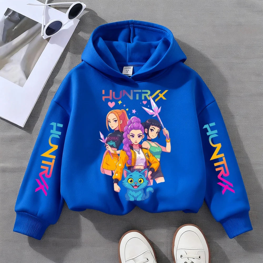 2025 Fall and Winter New Cute Fashion Hoodie KPOP Demon Hunters