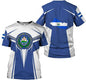 El Salvador Flag Football Jersey 3D Print