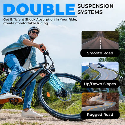 Adult Electric Bicycle 26Linch 36V 10.4AH 19.9Mph