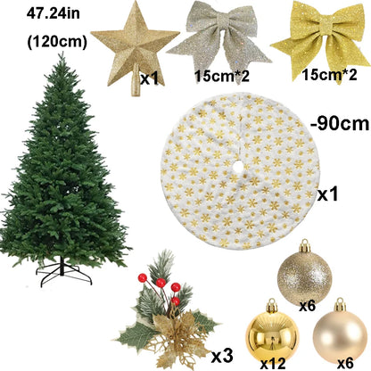 Christmas Trees Decoration Set 90/120/150180cm Large Christmas
