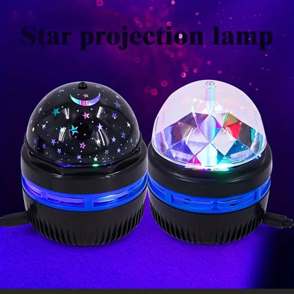5V Star Galaxy Projector Night Light Sky Colorful Display