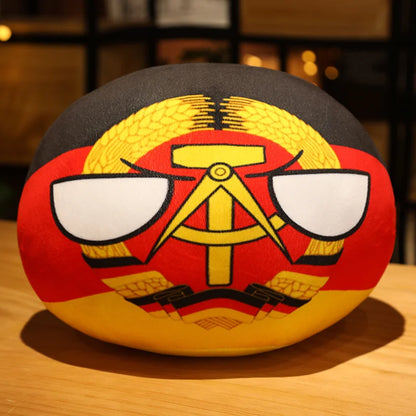 Hot  10/30/50cm Polandball Country Ball Toy Plush Pendant Plush Doll