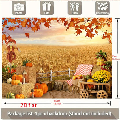 1 Autumn Harvest Thanksgiving Party Background -