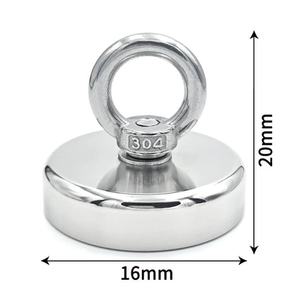 D16~D42mm Super Strong Neodymium Fishing Hook