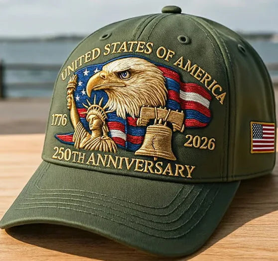 250th Anniversary of the United States Baseball Hats