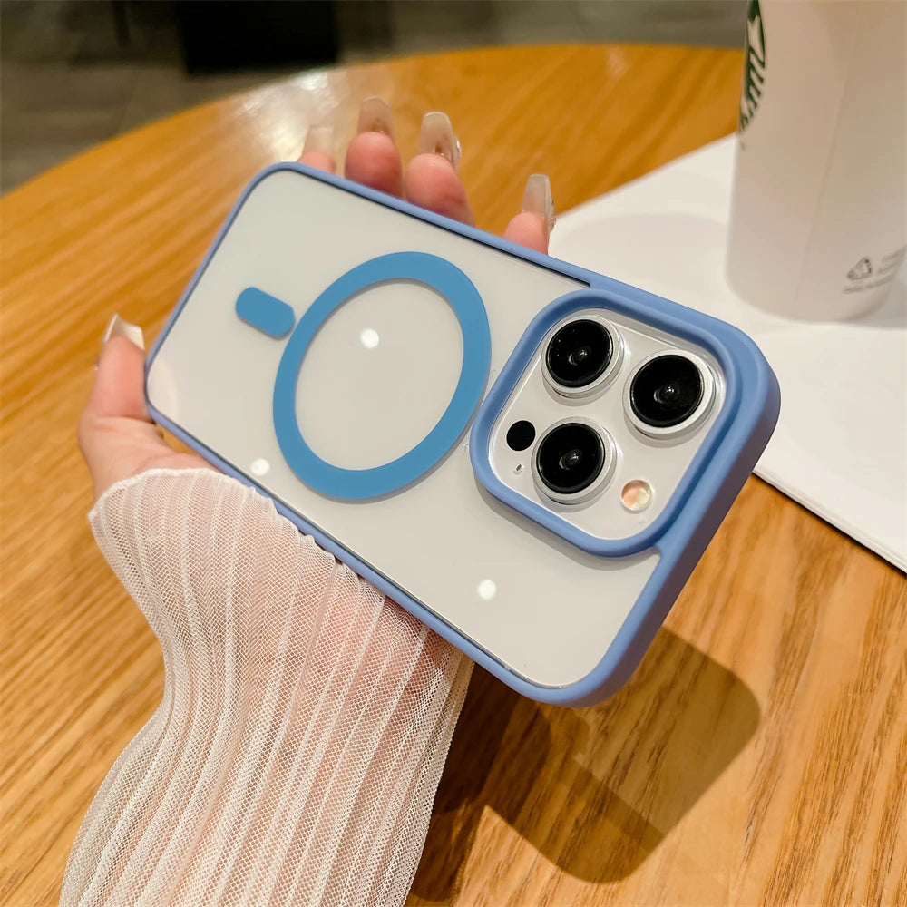 Luxury Shockproof Magsafe Wireless Charge Case