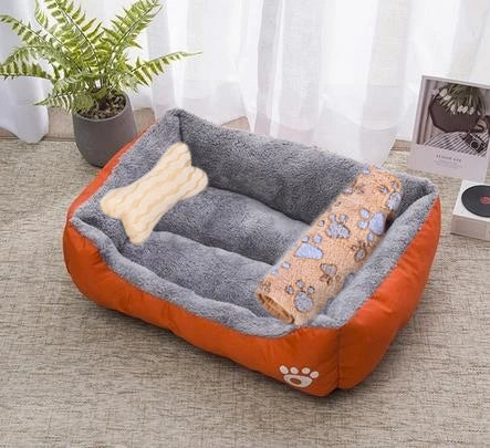 Pet Large Dog Bed Warm House Candy-colored