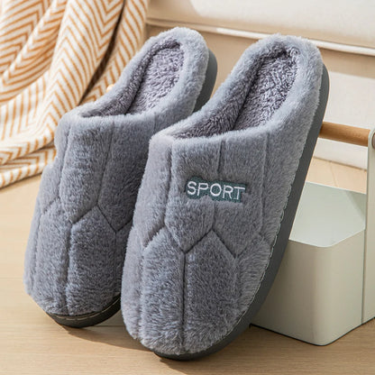 Cotton Slippers for Women in Autumn and Winter, Indoor