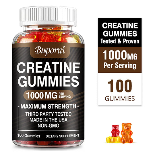 Creatine Monohydrate Gummies - Boost Energy, Build Muscle