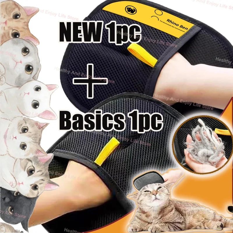 Pet Hair Cleaning And Collection Gloves Pet Double-sided