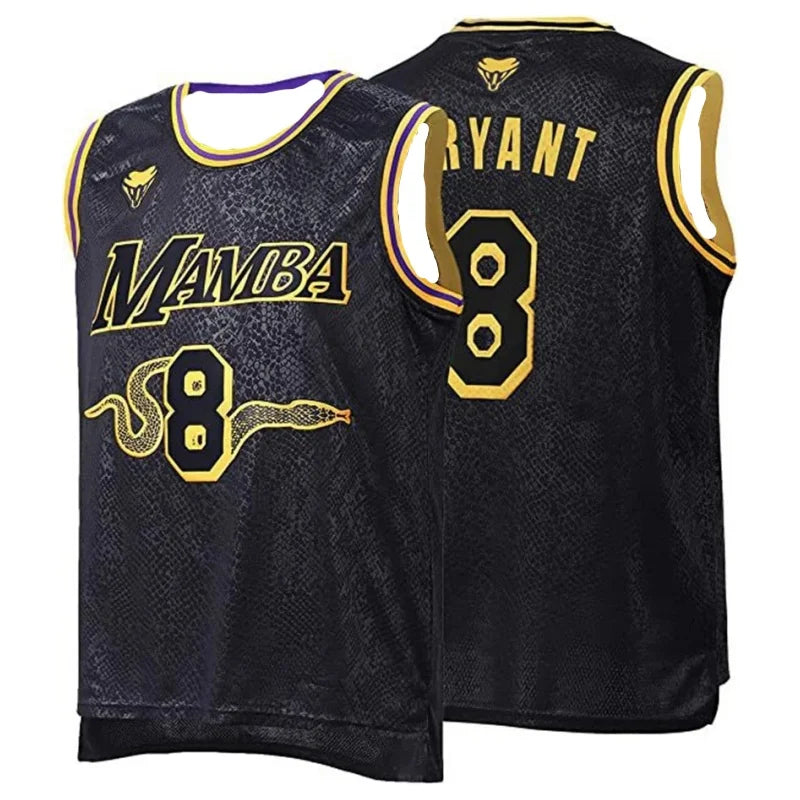 Black Mamba #8 #24 Basketball Jersey Sports Outdoor