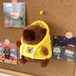 Cute Capybara Plush Toy Hoodie with Wings Simulation Doll