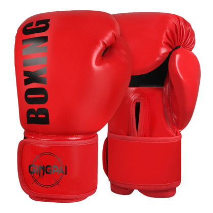 6/8/10/12oz Boxing Gloves Professional Adult Sanda Muay
