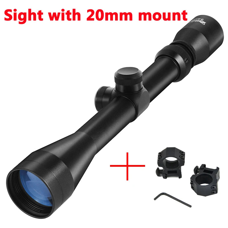 3-9X40 Hunting Deer Air Rifle Scope Wire