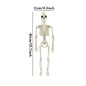 1pc Happy Halloween Modeling Humanoid Skeleton Decorative