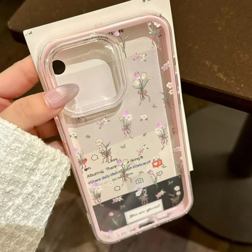 2 in 1 Candy Color Phone Case For iPhone 11 16 17 Pro