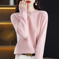 Women Sweater O-neck Autumn Winter Basic Pullover Warm