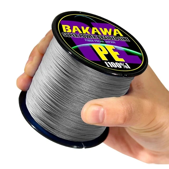 BAKAWA  4 Strands Braided Fishing Lines Multifilament Pesca