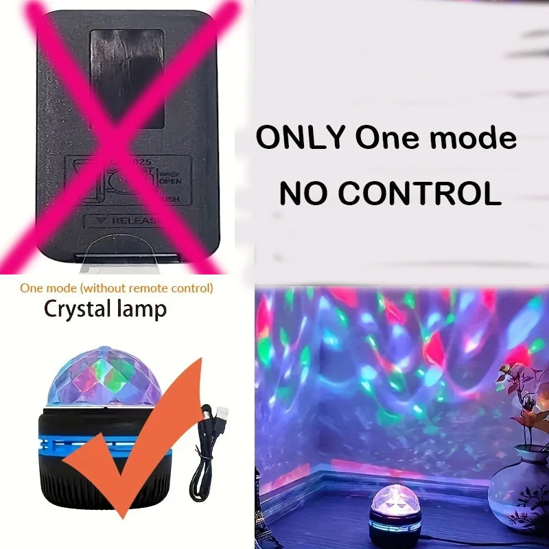 1pc Star Projector, Galaxy Projector, IN ROOM