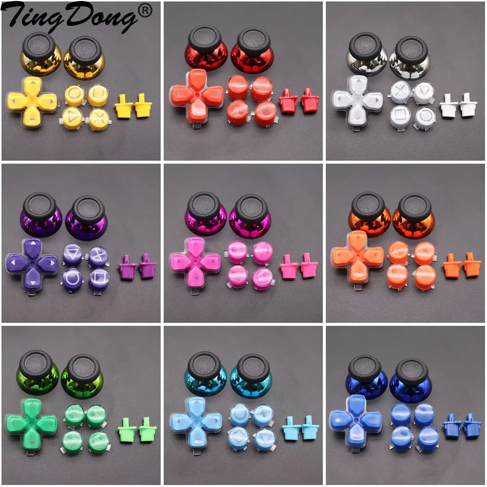 For PS5 V1 2 3 Thumbstick Button Replacement  Dpad and ABXY