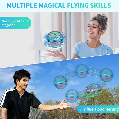 2026 AI Flying Orb Ball Toys Galaxy Cosmic Globe Boomerang Hover