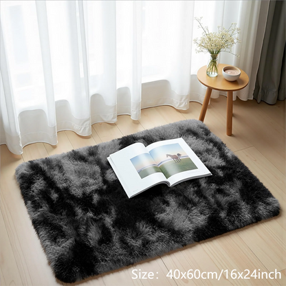 VIKAMA Tie-Dye Plush Carpet Living Room Decoration Soft Fluffy