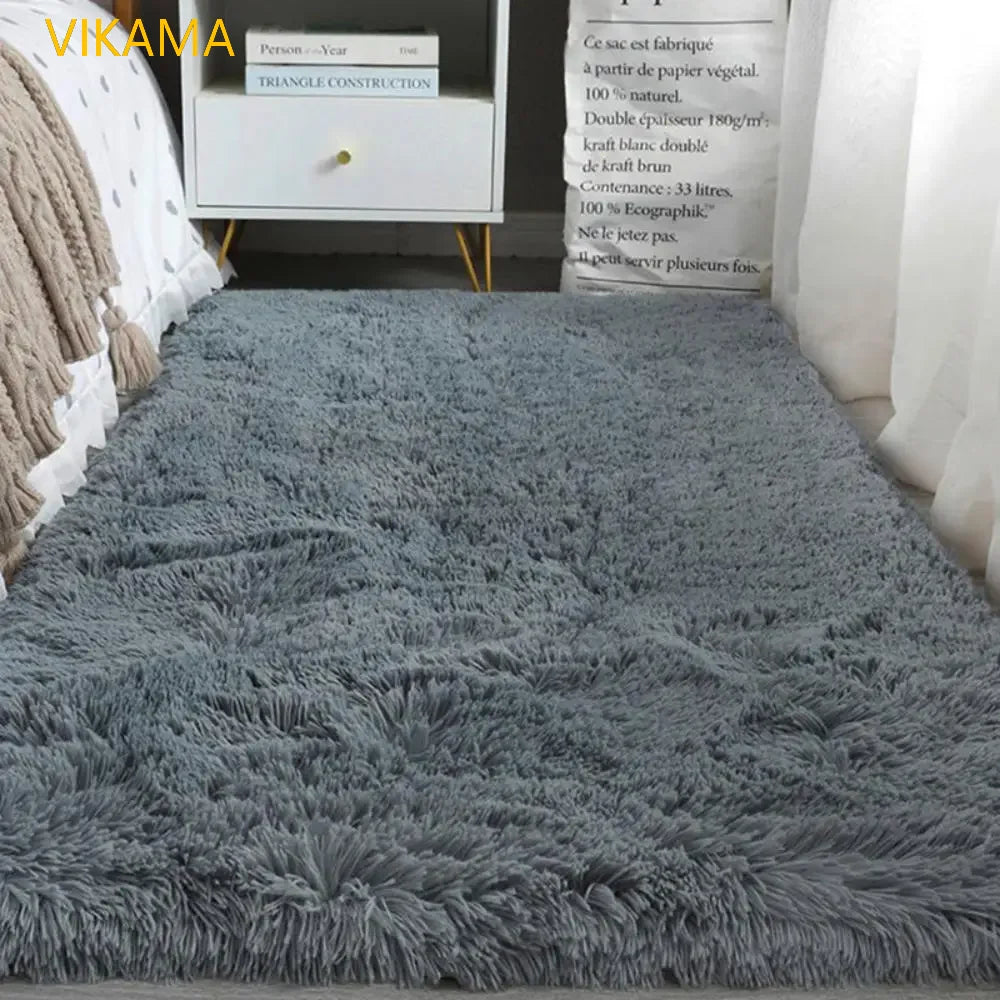 VIKAMA Silk wool Solid Colour Living Room Bedroom