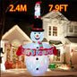 Christmas Decorations Model Built-in LED Lights Inflatable Toys Ornament